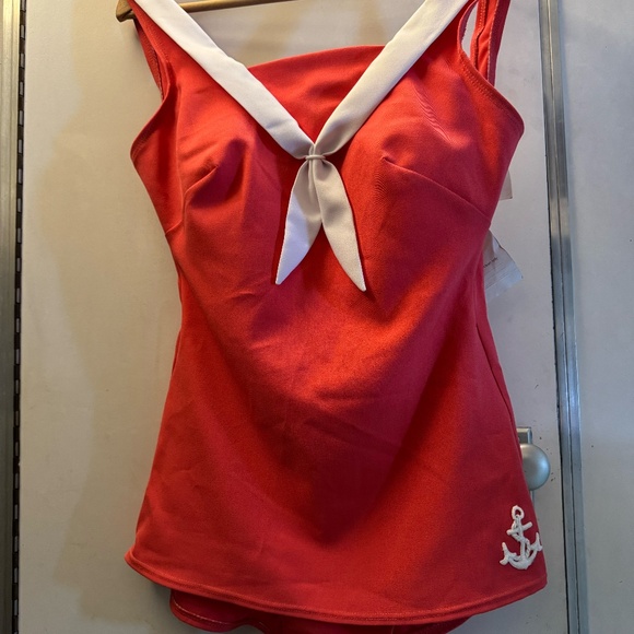 Rare Vintage Womens Bathing Suit | Sailor Costume Designed in PEI | One Piece - Picture 3 of 8